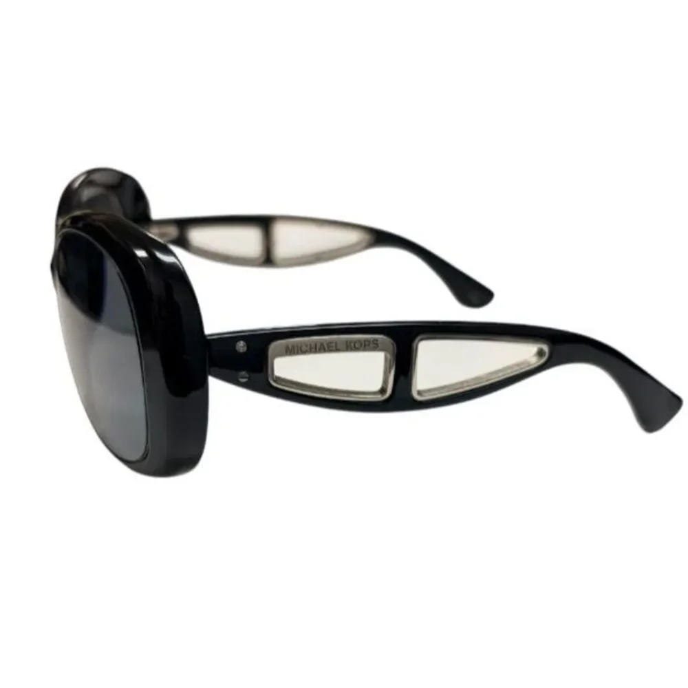 Michael Kors Sanibel Black Oversized Cutout Sunglasses MKS664 Frames ***READ